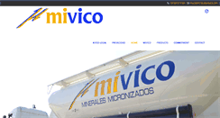 Desktop Screenshot of mineralesmivico.com